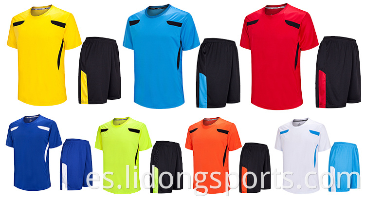 2021 Camisetas de fútbol sublimado de equipos de fútbol de alta calidad